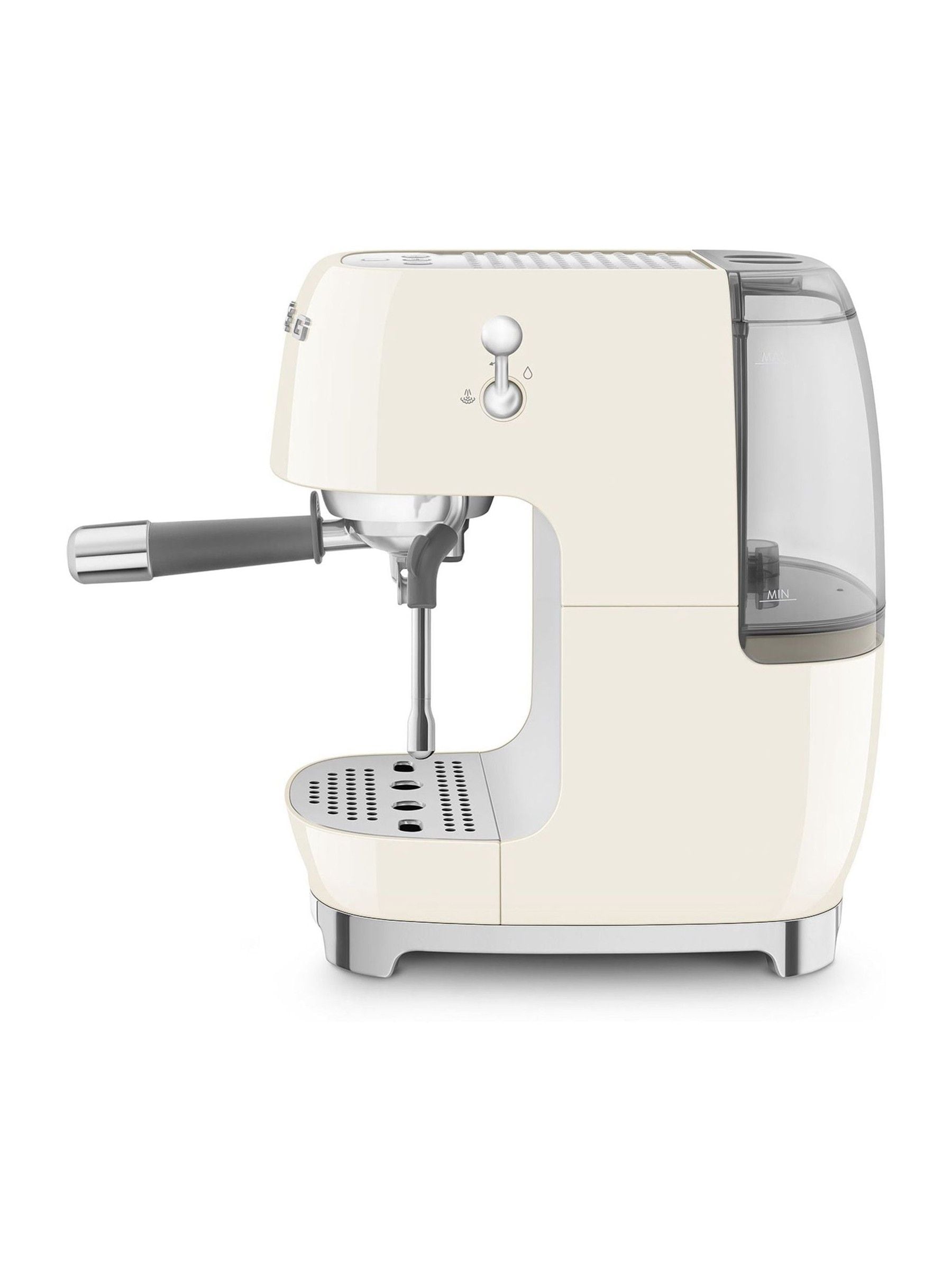 Smeg Espresso Coffee Machine with Cold Brew in Cream - Image 11