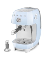 Smeg Pastel Blue Espresso and Cold Brew Coffee Machine - Image 4 of 12