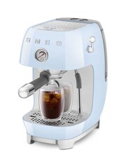 Smeg Pastel Blue Espresso and Cold Brew Coffee Machine - Image 9 of 12