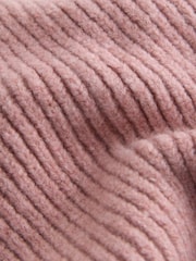 Blush Pink Cosy Beanie Hat (1-16yrs) - Image 2 of 3