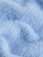 Blue Feather Beanie (1-16yrs) - Image 2 of 3