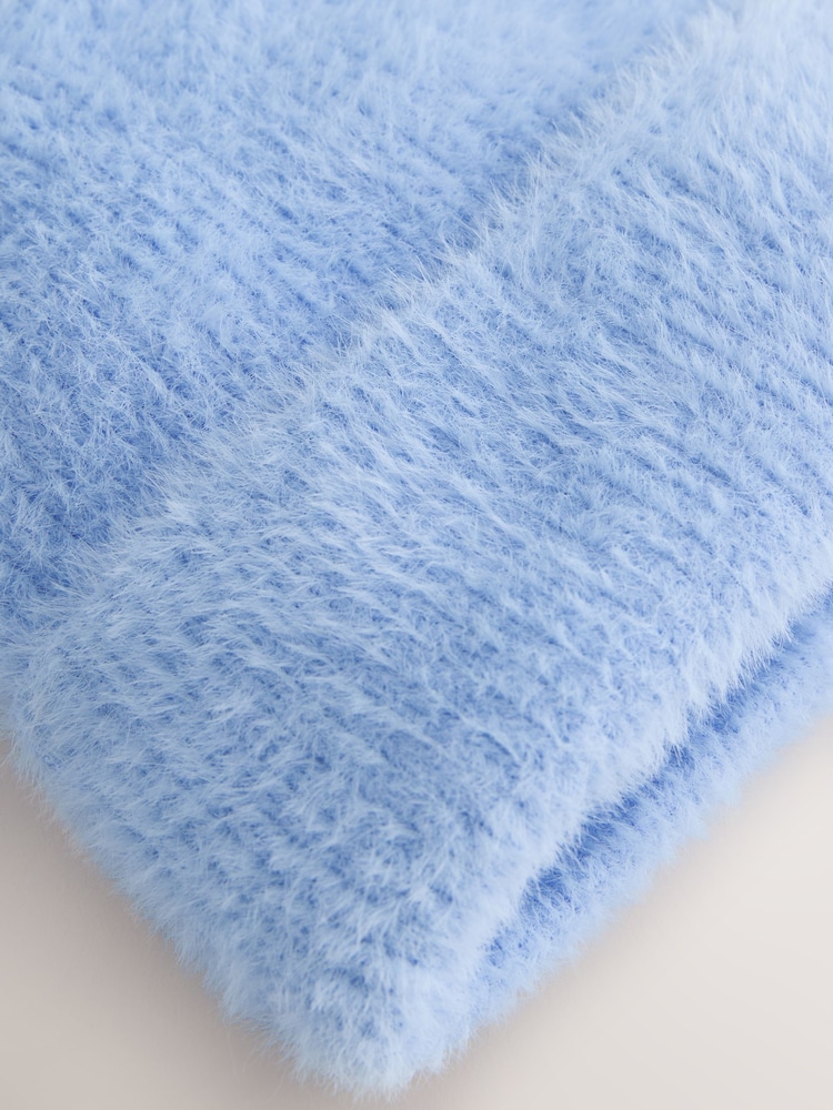 Blue Feather Beanie (1-16yrs) - Image 3 of 3 Blue Feather Beanie (1-16yrs) - Image 3 of 3