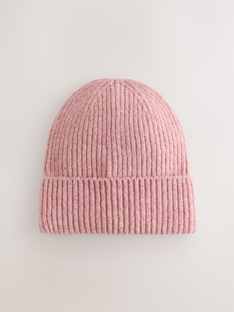 Pink/Grey/Burgundy Beanies 3 Pack (1-16yrs) - Image 2 of 6 Pink/Grey/Burgundy Beanies 3 Pack (1-16yrs) - Image 2 of 6