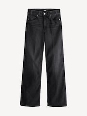 Sasha Distressed Wide Leg Cotton Jeans - Image 6 of 6