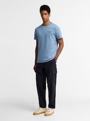 Barbour® Blue Script Graphic T-Shirt - Image 3 of 5