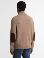 Barbour® Natural Staplecross Rollneck Sweater - Image 2 of 6