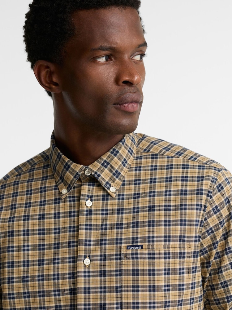 Żółty - Koszula w kratę Barbour® Lomond - Obraz 4 z 4 Żółty - Koszula w kratę Barbour® Lomond - Obraz 4 z 4