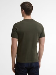 Grün - Barbour® Tartan Tailored Crest Logo T-Shirt - Bild 2 von 5