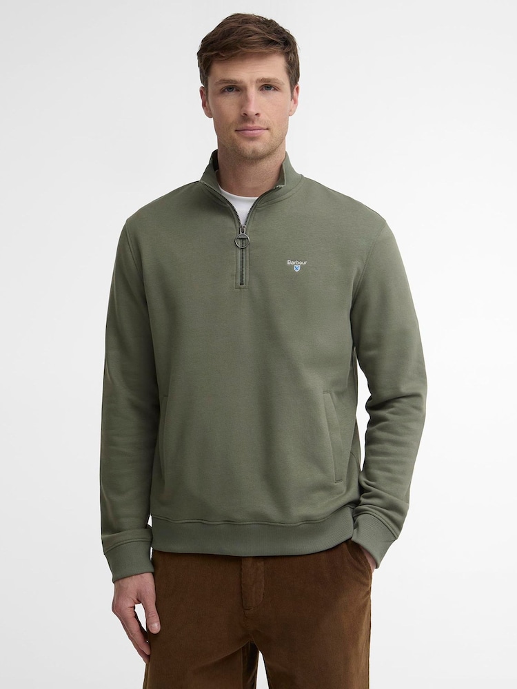 Barbour® Desmond Half Zip Sweat Top - Bild 1 von 5