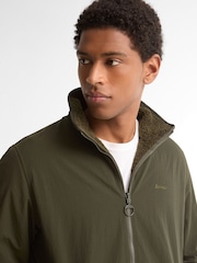 Barbour® Green Reversible Fleece Jacket - Image 5 of 5