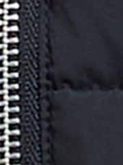 Barbour® Blue Thornton Quilted Zip Through Sweat Top - Image 6 of 6