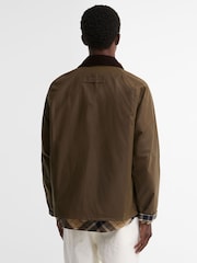 Barbour® Brown Icons Transport Wax Jacket - Image 2 of 7