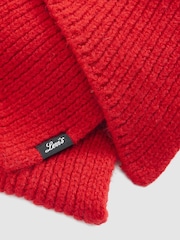 Levi's® Red Sadie Knit Snood / Neck Warmer Scarves - Image 2 of 3