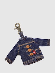 Levi's® Blue Mini Trucker Bag Charm - Image 4 of 4