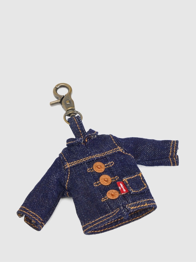 Levi's® Blue Mini Trucker Bag Charm - Image 4 of 4 Levi's® Blue Mini Trucker Bag Charm - Image 4 of 4