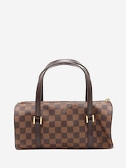 Sign of the Times Louis Vuitton Vintage 2003 Damier Ebene Papillon PM Brown Bag - Image 1 of 10