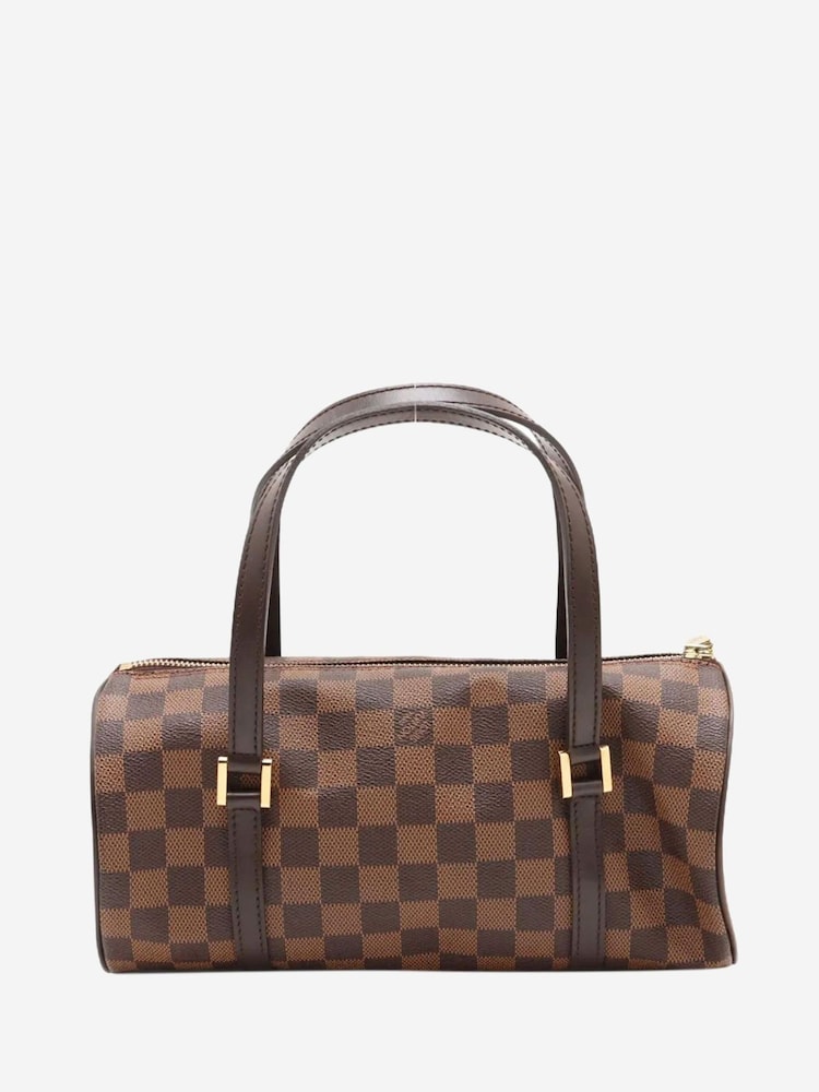 Sign of the Times Louis Vuitton Vintage 2003 Damier Ebene Papillon PM Brown Bag - Image 1 of 10
