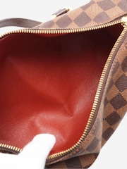 Sign of the Times Louis Vuitton Vintage 2003 Damier Ebene Papillon PM Brown Bag - Image 6 of 10