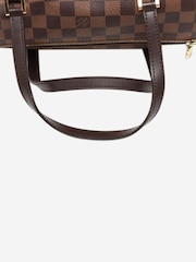 Sign of the Times Louis Vuitton Vintage 2003 Damier Ebene Papillon PM Brown Bag - Image 8 of 10