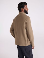 Mountain Warehouse Brown Camber II Half Zip Quick Drying Fleece - Image 3 of 9