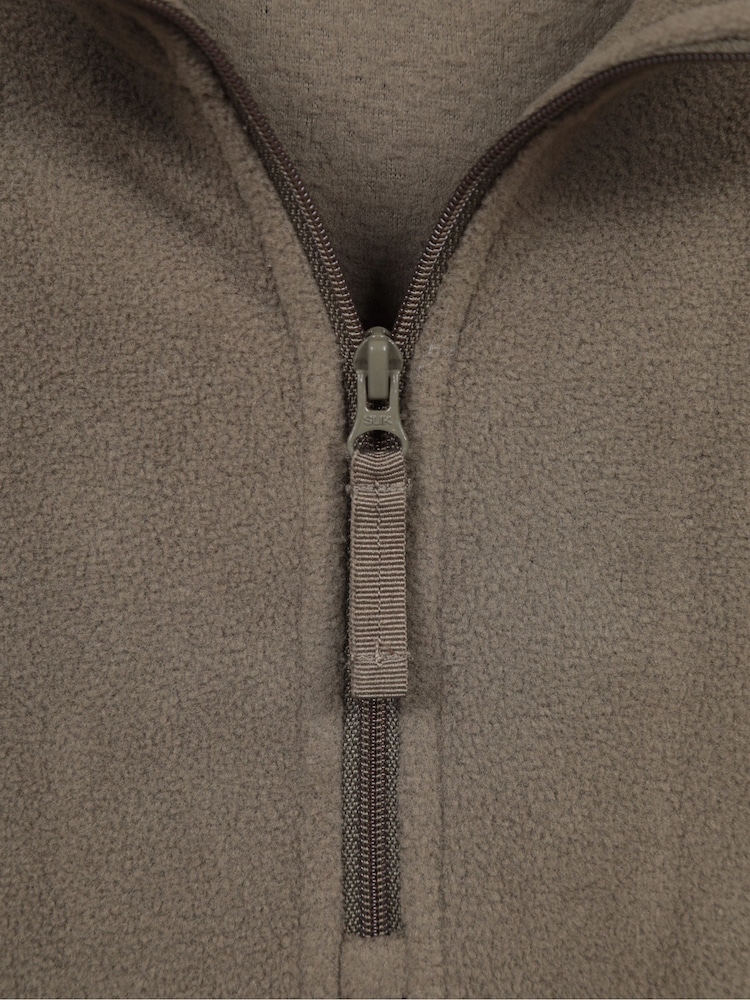 Mountain Warehouse Brown Camber II Half Zip Quick Drying Fleece - Image 9 of 9
