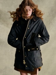 Barbour® Blue Checked Rotsea Waterproof Jacket - Image 1 of 4