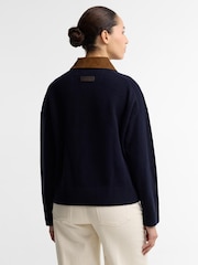 Barbour® Blue Ravenshill Knitted Jumper - Image 3 of 5
