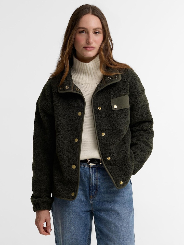 Barbour® Green Mabel Fleece - Image 1 of 6