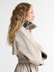 Barbour® Blue Antonella Showerproof Jacket - Image 2 of 6