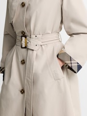 Barbour® Blue Antonella Showerproof Jacket - Image 3 of 6