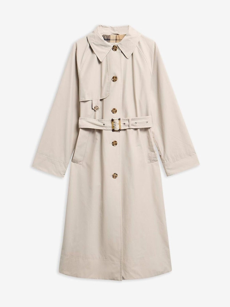 Barbour® Blue Antonella Showerproof Jacket - Image 6 of 6