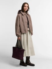 Barbour® Brown Audrey Showerproof Jacket - Image 3 of 5