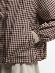 Barbour® Brown Audrey Showerproof Jacket - Image 4 of 5