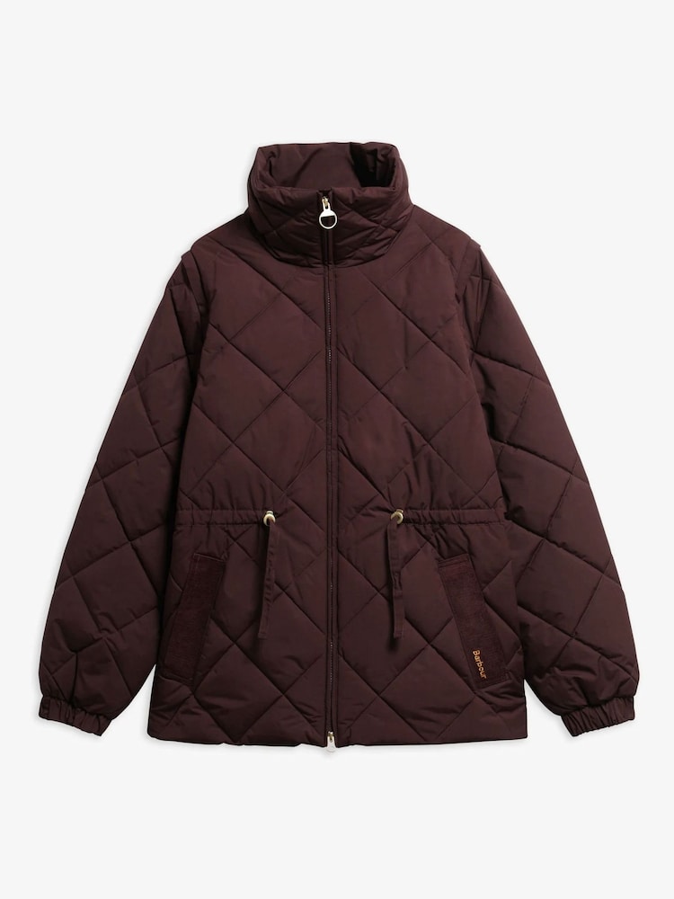 Lila - Barbour® Tanfield Puffer Jacket - Bild 7 von 7 Lila - Barbour® Tanfield Puffer Jacket - Bild 7 von 7