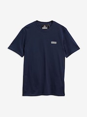 Barbour® International Blue Logo T-Shirt - Image 6 of 6