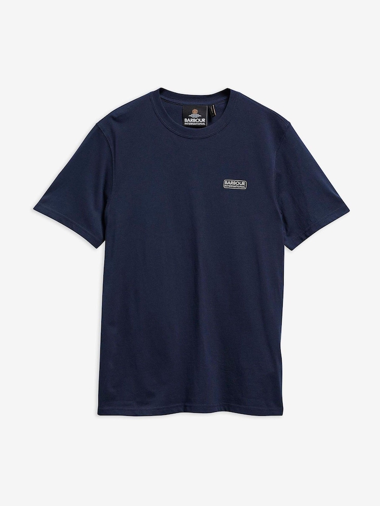 Barbour® International Blue Logo T-Shirt - Image 6 of 6 Barbour® International Blue Logo T-Shirt - Image 6 of 6