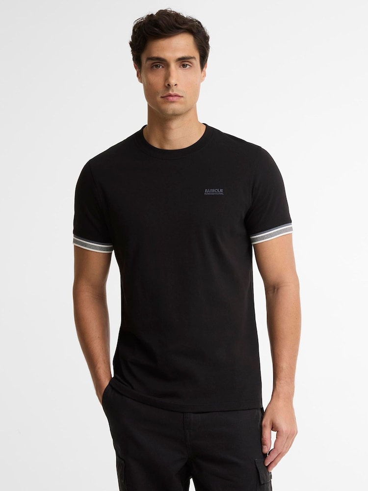 Barbour International Newport Tipped T-Shirt - صورة 1 من 5 Barbour International Newport Tipped T-Shirt - صورة 1 من 5