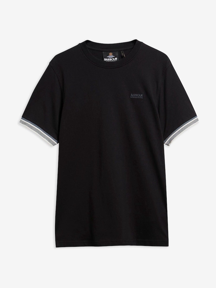 Barbour International Newport Tipped T-Shirt - صورة 5 من 5 Barbour International Newport Tipped T-Shirt - صورة 5 من 5