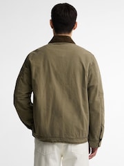 سترة شتوية شكل شمعي بنمط باهت مناسبة للتجول من Barbour International - صورة 2 من 7