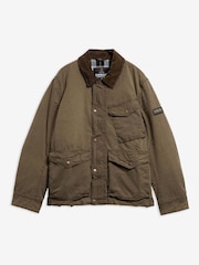 سترة شتوية شكل شمعي بنمط باهت مناسبة للتجول من Barbour International - صورة 7 من 7