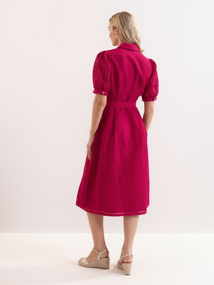 Phase Eight Pink Carey Pink Dress - Image 2 of 6 Phase Eight Pink Carey Pink Dress - Image 2 of 6