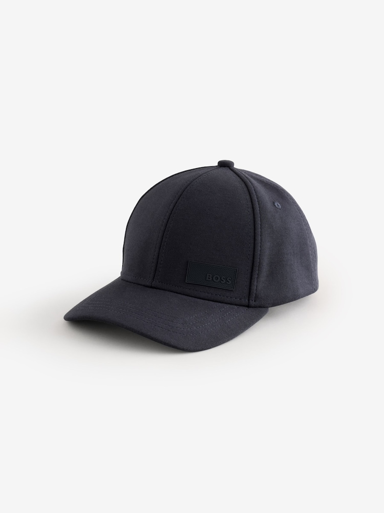 BOSS Blue Lach Logo Cap - Image 1 of 1 BOSS Blue Lach Logo Cap - Image 1 of 1
