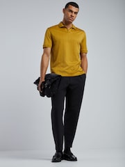 BOSS Regular Fit Ponti Trophy Neck Polo Shirt - Image 2 of 5