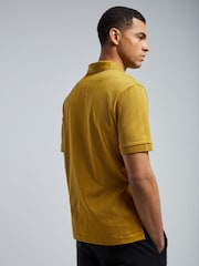 BOSS Regular Fit Ponti Trophy Neck Polo Shirt - Image 3 of 5