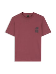 BOSS Regular Fit Graphic Logo T-Shirt - Imaginea 1 din 1