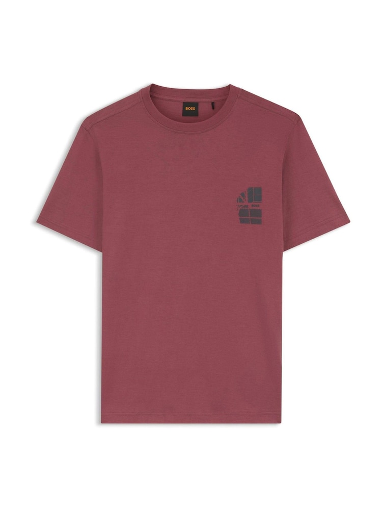 BOSS Regular Fit Graphic Logo T-Shirt - Imaginea 1 din 1