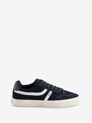 BOSS Blue Aiden Logo Trainers - Image 1 of 2