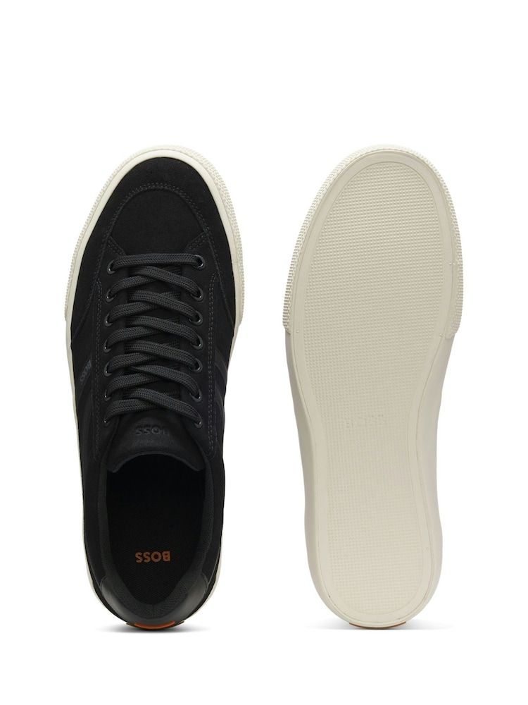 BOSS Blue Aiden Logo Trainers - Image 2 of 2 BOSS Blue Aiden Logo Trainers - Image 2 of 2