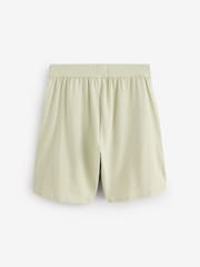 Verde - Pantalones cortos con el logotipo único de BOSS - Imagen 3 de 3
