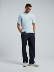 BOSS Blue Tigerman Regular-Fit Logo T-Shirt - Image 2 of 5